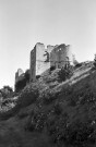 Soyans.- Les ruines de l'ancien château.