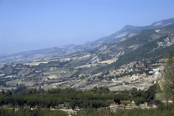 Saint-Sauveur-Gouvernet.- Vue panoramique du hameau la Bâtie-Verdun.