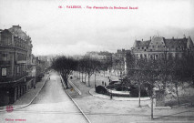 Boulevard Bancel et la fontaine (1887).