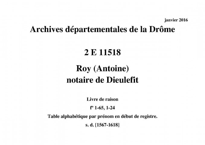 Livre de comptes (s. d. [1567-1618].