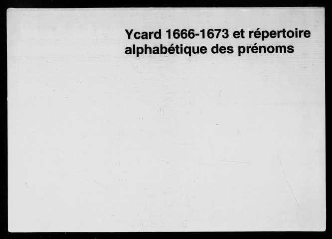 9 janvier 1666-26 août 1667