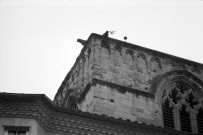 Romans-sur-Isère. - L'angle nord-est du clocher de la collégiale Saint-Barnard.