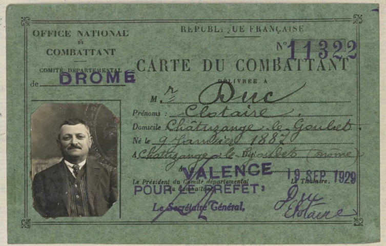 Duc, Clotaire Ferdinand