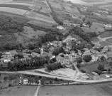 Vue aérienne du village.