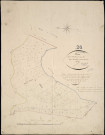 Section A1 développement. Devès (le). Devès (le) (lieu-dit, parcelles n° 10-12, 18-26, 28-32), Plaine de Mura (la) (lieu-dit, parcelle n° 276).