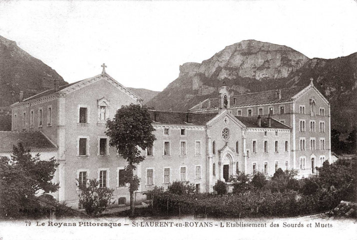 L'actuel Institut Médico-Éducatif.