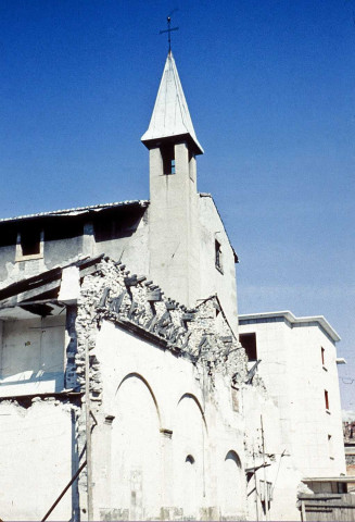 Valence.- Démolition du cloître de la Visitation.