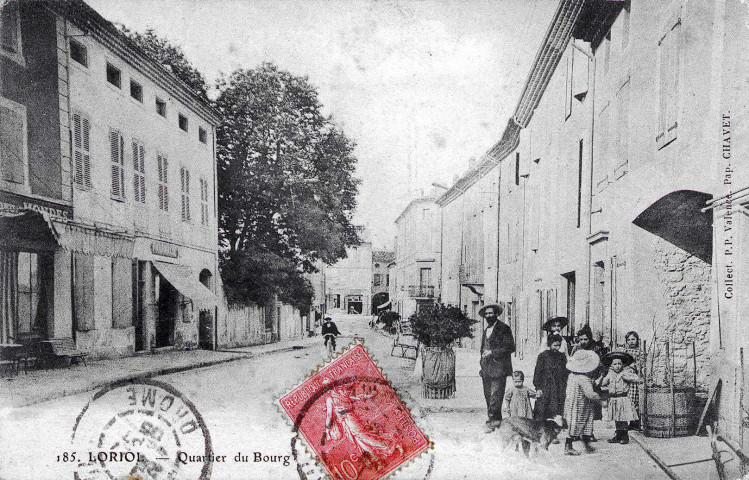 L'actuelle avenue de la République.