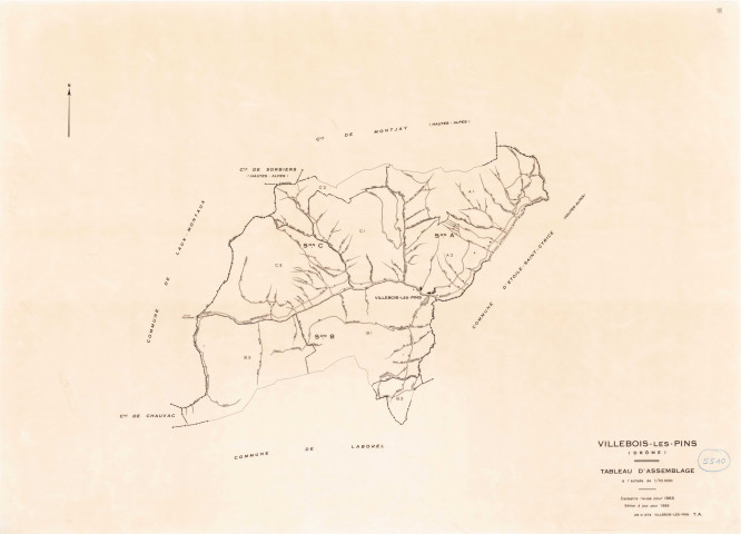 Tableau d'assemblage. 1988.