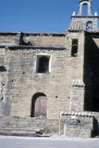 Bouchet.- L'ancienne abbaye et l'église.