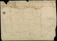 Section C, Plaine de Saint-Romain (la). Eymards (hameau des) (agrandissement)