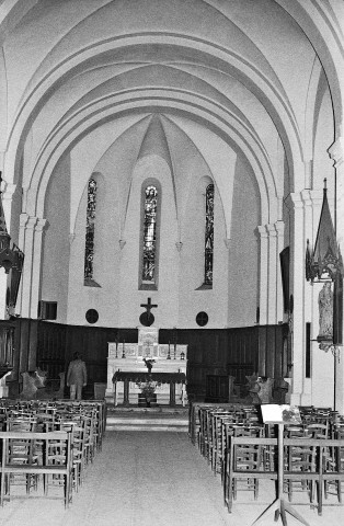 Montboucher-sur-Jabron. - Le chœur de l'église Notre-Dame.