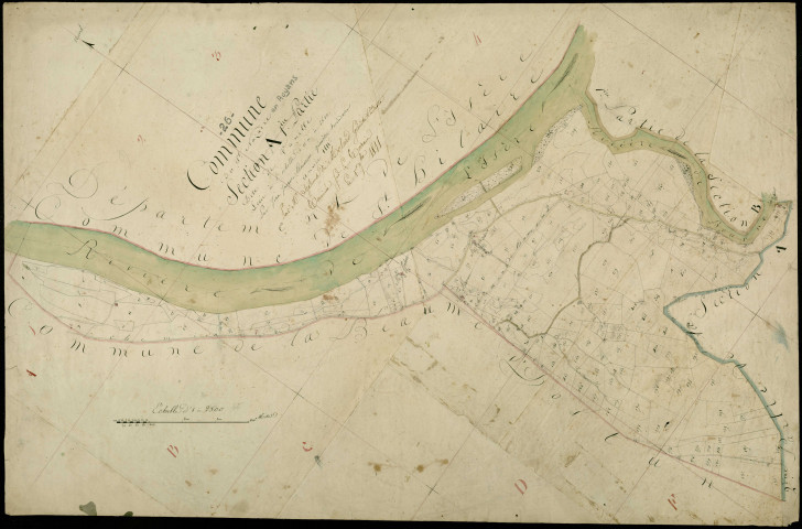 Section A1, Bourg-de-Saint-Nazaire et Grands-Bois (les).