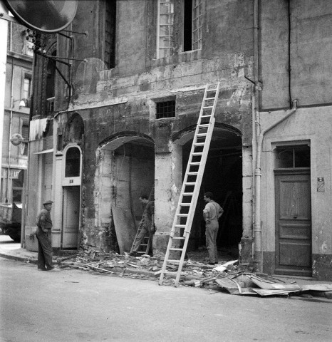 Valence.- Rénovation de la maison 4 Grande Rue.