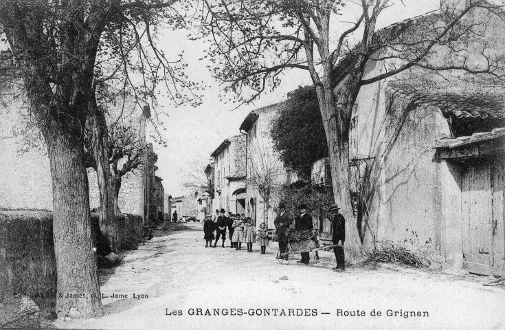 Route de Grignan.