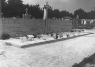 80. Brigade de Montélimar. Nature de la commémoration : monument. Lieu : Allan, cimetière communal. Nombre de victimes, fusillées : 7 ; mortes au combat : 10. Circonstances : le 30 mars 1944, 7 résistants capturés et fusillés par les Allemands et 3 résistants morts au combat.