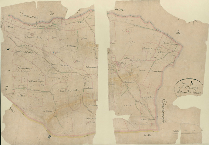 Section A1, Saint-Clément et Blanche-Laine.