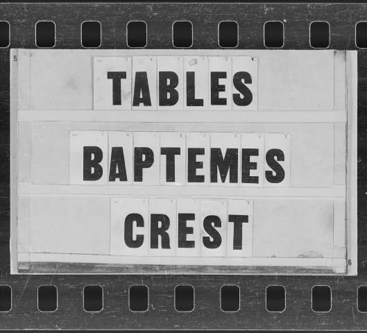 Baptêmes (1700-1793).