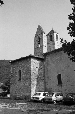 Sainte-Croix. - La façade nord de l'église-temple