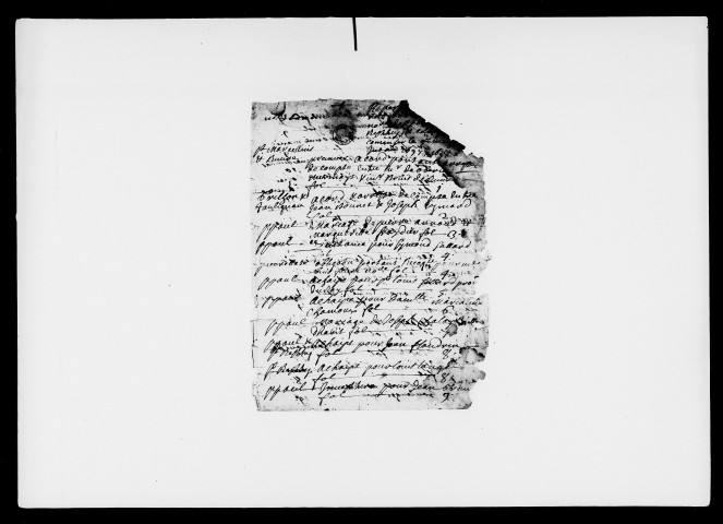 9 mai 1696-25 janvier 1699