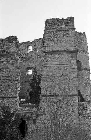 Montbrun-les-Bains. - L'aile sud-est du château.