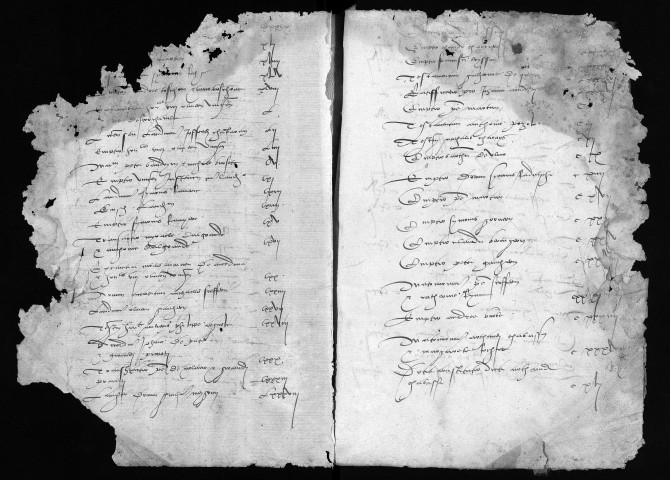 Notes étendues (1514-1535).