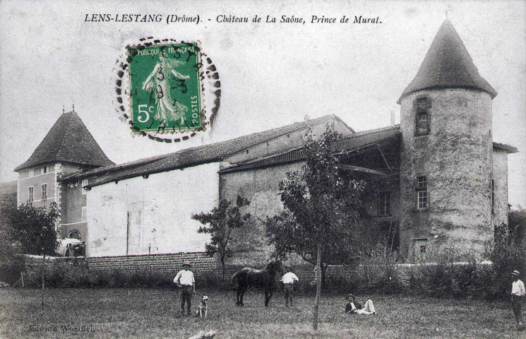 Le château de la Saône.