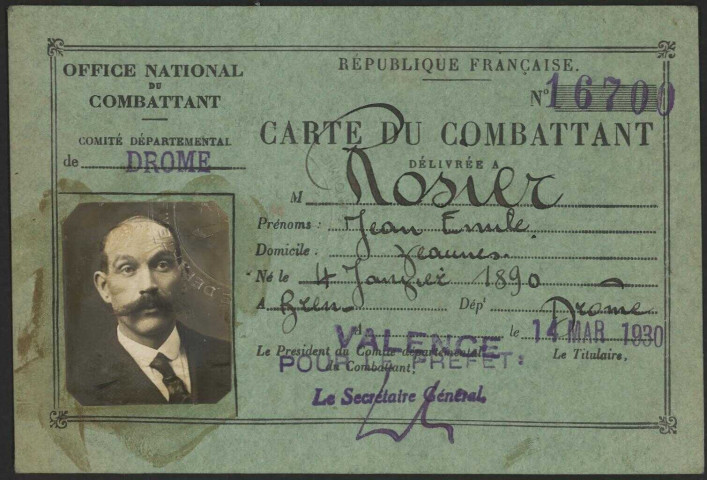 Rosier, Jean Émile