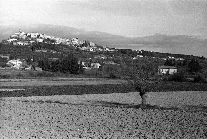 La Garde-Adhémar.- Vue panoramique du village.