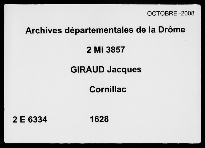 1er janvier-16 novembre 1628