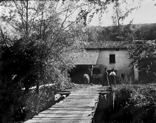 Le Royans.- Une ferme.