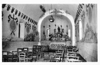 Intérieur du sanctuaire Notre-Dame de Fresneau.