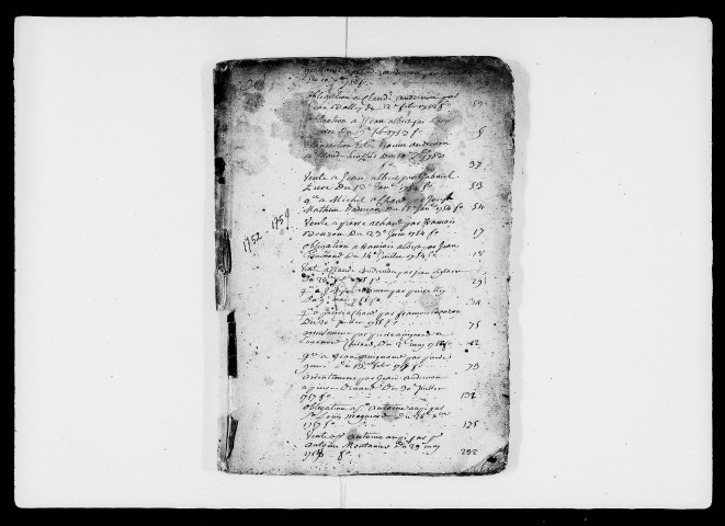 Répertoire général (28 juillet 1721-1759).