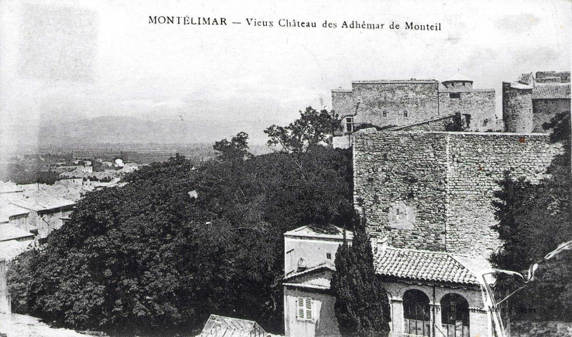 Le château des Adhémar.