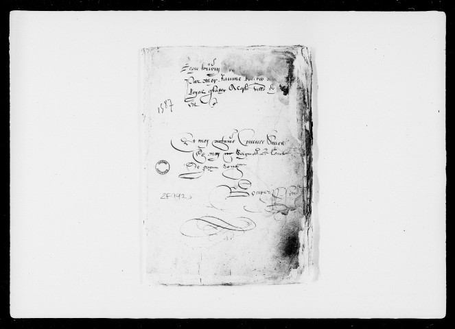 1er janvier 1587-27 avril 1628