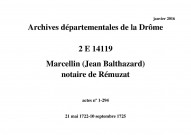 21 mai 1722-10 septembre 1725