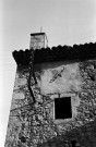 Pontaix. - Horloge du clocher du temple.