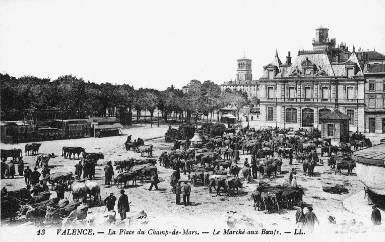 Marché aux bœufs.