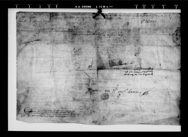 Bulles des papes Alexandre IV et Honoré III : vidimus.