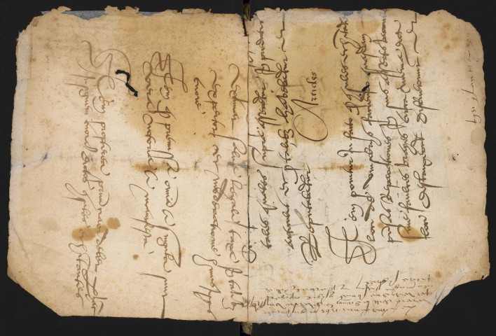 Notes brèves (28 janvier 1564-20 juin 1566).