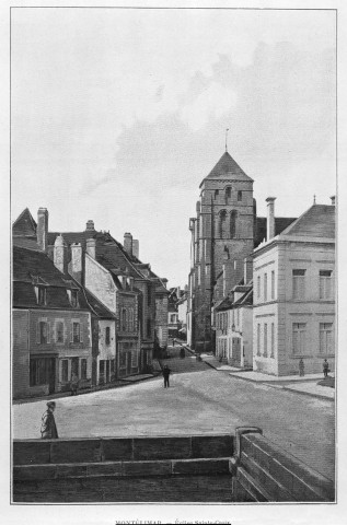 Montélimar.- L'église Sainte-Croix.