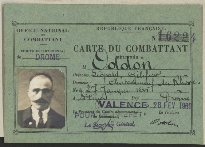 Oddon, Léopold Gélifier