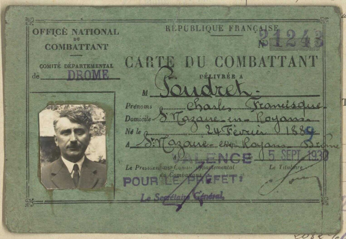 Poudret, Charles Francisque