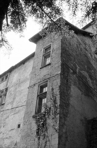 Charmes-sur-l'Herbasse. - La petite tour sud du château féodal.