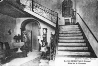 Escalier de l'hôtel particulier de la Sizeranne (démoli en 1959).