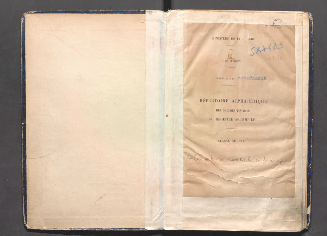 Table alphabétique.