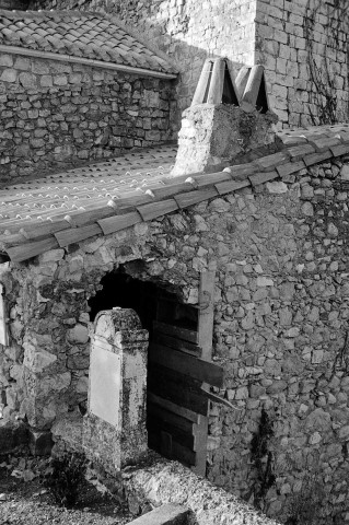 Mirmande.- La sacristie de l'église Sainte-Foy.