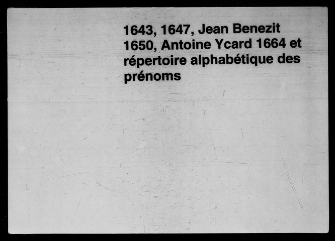 7 janvier 1633-10 mars 1634