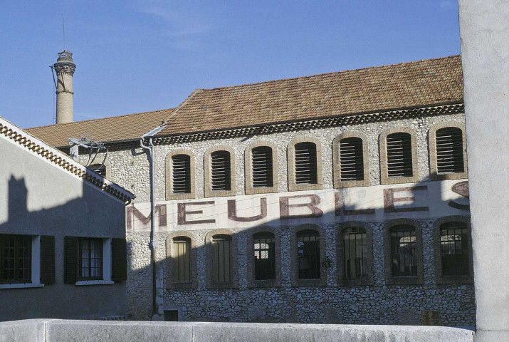 Die.- L'usine de bois Audra.