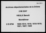1er janvier 1605-5 septembre 1629
